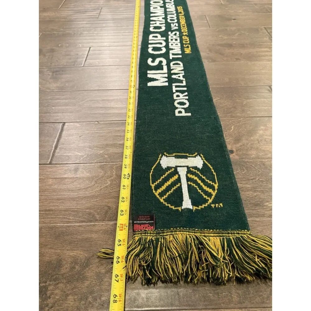Ruffneck Scarves Unisex MLS Cup Champions 12/6/15 Portland Timbers Scarf 67x7